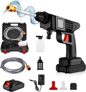 HF701 Mini taşınabilir yüksek basınçlı elektrikli araba yıkama etkili temizlik için mobil buhar araba yıkama