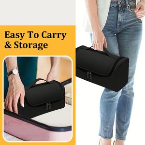 Travel Portable <b>Makeup</b> Cosmetic Bag Waterproof Hair Dryer Carring Storage <b>Case</b> for Men Women - Product Image 5