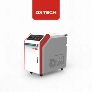 Dxtech mesin las Laser 1500W 2000W 3000W, untuk 0.5-5mm mesin las logam