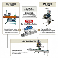 Machine à coudre surjeteuse électrique de bureau haute vitesse TP4900 robuste pour l'industrie pétrochimique