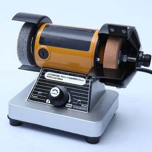 Meuleuse d'établi pour polissage, meulage du jade, travail du bois, gravure de bijoux, avec meule abrasive, machine de tournage - Product Image 6