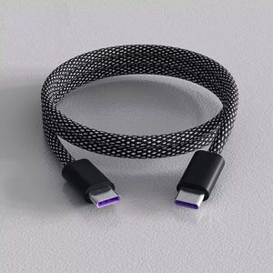 60w 1M Magnetic <b>Usb</b> C Data <b>Cable</b> Winding <b>Usb</b> Type-c Magnetic Coil Fast Charging Charger Magnet <b>Usb</b> <b>Cable</b> - Product Image 5
