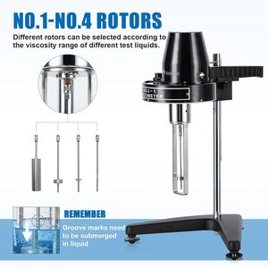 Viscosimètre rotatif, testeur de viscosité 10-100 000 mPas, fluidemètre, viscosimètre (NDJ-1), viscosimètre NDJ-1 - Product Image 5