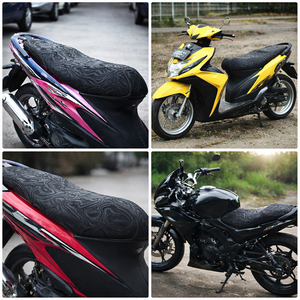 Cuir synthétique semi-PU souple de 0,8 mm à motif <span class=keywords><strong>Alpes</strong></span>, bonne surface antidérapante, pour applications de sièges de moto - Product Image 6