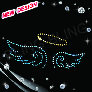 Transferts thermiques personnalisés en strass pour T-shirts, Transferts en strass sur mesure, Transferts thermiques personnalisés en strass pour T-shirts Dropshipping - Product Image 3