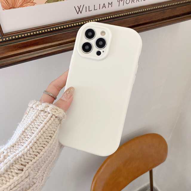 High Quality Shockproof Waterproof TPU Phone Case with Pure Color Design Multi-Brand Compatible
