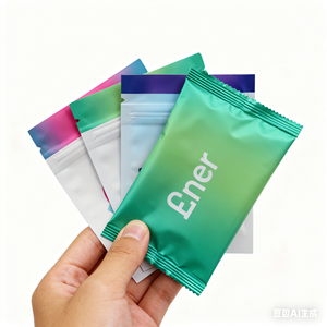 Custom Food <strong>Packaging</strong> Digital Printed Mini Capsule <strong>Pill</strong> <strong>Packaging</strong> Resealable Plastic Ziplock Bags - Product Image 2