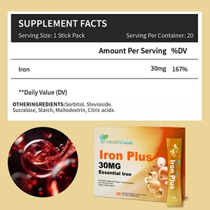 High Quality Iron Plus Powder Strengthen Immune Defense and Bolsters Cognitive Function with Dietary <b>Supplement</b> - Product Image 6