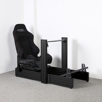 Support de siège en aluminium industriel de haute qualité simulateur de course support chaise de jeu