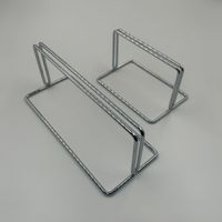 Support de bureau en fer pour maternelle avec grille, base mobile, pince pour écran, panneau insonorisant, étagère métallique, fabriqué au Guangdong