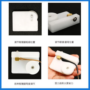 Ajustador de curvatura de patillas de gafas 65x50x17mm, herramienta metálica flexible para ajuste de monturas, para equipos de procesamiento de gafas - Product Image 4