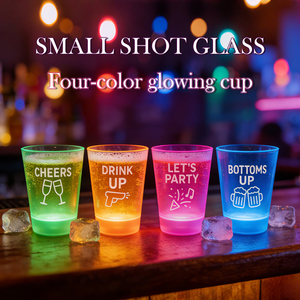 Vaso de Licor Pequeño Personalizable en Oferta, Vaso de Chupito con Luz Intermitente de Neón para Bar, Club, Fiesta Nocturna, Hecho en Vietnam - Product Image 2