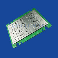 Panelmount Robuste clavier numérique industriel ATM en métal à 16 touches