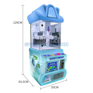 Xu hoạt động trò chơi Mini Clip Sticker Thẻ kẹp máy cẩu kẹo Keychain đồ chơi sang trọng búp bê tùy chỉnh Mini Clip Claw máy - Product Image 3