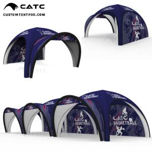 Catc 8 מ 'pvc מתנפחים אוהל אוויר ענק כיפה כיפה עבור אירועי פרסום פנים וחוץ אירועים ים-משלוח דגם ים - Product Image 3