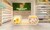 Étagère de magasin médical en métal Étagères de magasin de cosmétiques Étagères de pharmacie personnalisées pour l'aménagement intérieur de magasin de pharmacie
