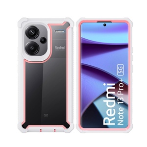 เคสโทรศัพท์มือถือกันกระแทก 2 in 1 แบบใส ป้องกันด้านหลัง สำหรับ <span class=keywords><strong>REDMI</strong></span> NOTE13 PRO+ 5G/<span class=keywords><strong>REDMI</strong></span> NOTE13 PRO 5G/Mpoco X6 5G - Product Image 1