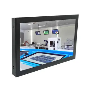 OEM 21.5 Inch High Brightness Industrial Panel Pc Embedded Fanless Touch Screen All In 1 Computer