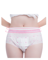 Culotte menstruelle jetable en coton confortable pour femmes