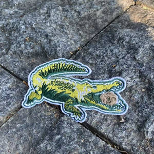 動物刺繍シェニールパッチかわいい鉄3D漫画犬刺繍パッチ - Product Image 2