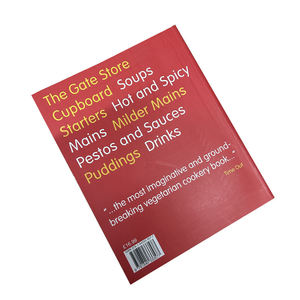 Livraison rapide Chine Nouveau design Livre de recettes culinaires imprimé en offset sur papier kraft coloré avec finition personnalisée - Product Image 3