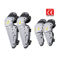 Genouillères de moto personnalisées en acier inoxydable, fabrication sur mesure |   Ensemble de protège-coudes articulés pour motocross |   Équipement d'équitation professionnel