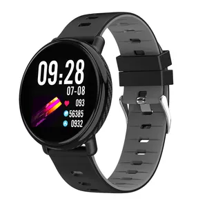 İzle fabrika kaynağı smartwatch 1.99 inç ekran dönen çift düğmeler T800 Ultra Smartwatch serisi