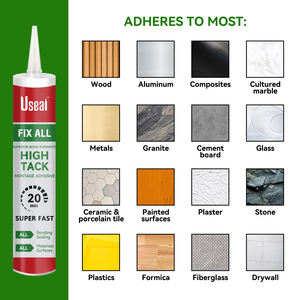 Fix All Turbo Soudal Power Adhesivo Résine <span class=keywords><strong>SBS</strong></span> à terminaison silane, séchage rapide, colle liquide sans diluant, Scellant MR, Polymère hybride flexible Sika - Product Image 2