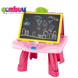 学习桌写字板玩具2合1便携式儿童绘图桌