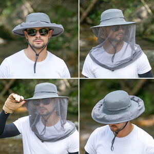 Ff1418 rộng vành câu cá Bucket Sun <span class=keywords><strong>hat</strong></span> Nghề Nuôi Ong Nuôi Ong <span class=keywords><strong>Bee</strong></span> Veil cap người đàn ông Phụ nữ ngoài trời muỗi Head <span class=keywords><strong>Net</strong></span> <span class=keywords><strong>hat</strong></span> - Product Image 5