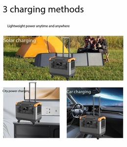 Centrale Électrique Portable OEM 1000W 3000W UPS d'Urgence à Batterie LiFePO4, Générateur <span class=keywords><strong>Solaire</strong></span>, Recharge Voiture, Onde Sinusoïdale Pure, Usage Domestique et <span class=keywords><strong>Camping</strong></span> - Product Image 5