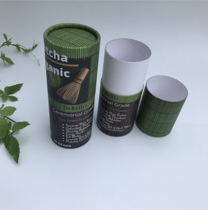 Emballages cylindriques pour cosmétiques, contenants personnalisés avec logo imprimé, tube en papier kraft rond à ouverture par pression - Product Image 5