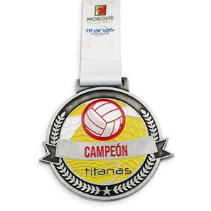 High Quality Custom Metal <b>Craft</b> Souvenir <b>Gift</b> Engraved Logo 2d 3d Sports Baseball Football Award Medal with Ribbon - Product Image 3