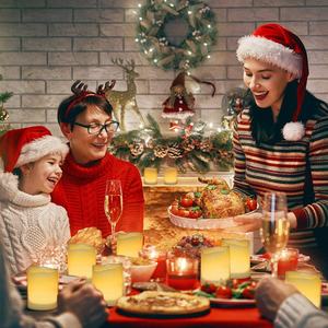 6 1 세트 배터리 원격 제어 시뮬레이션 불꽃 자동 조명 미니 led 촛불 - Product Image 4