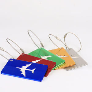 Etiqueta de Equipaje Personalizada al por Mayor, Etiqueta de Bolsa Promocional de Alta Calidad, Etiqueta de Equipaje de Aleación de Aluminio en Blanco, Etiqueta de Equipaje para Avión - Product Image 4