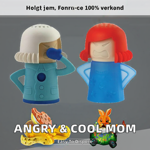 Nettoyant en plastique jetable pour micro-ondes <span class=keywords><strong>Angry</strong></span> Mom avec absorbeur d'odeurs pour réfrigérateur Cool Mom - Product Image 3
