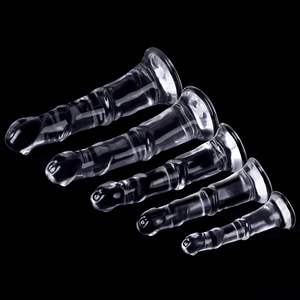 Godemichet en silicone de grande taille, épais, en forme de cheval, avec <span class=keywords><strong>ventouse</strong></span> sans œuf pour femmes - Product Image 5