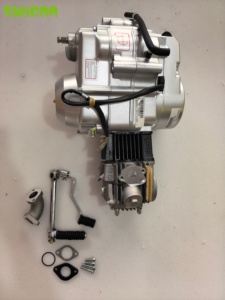 Ensemble moteur de <span class=keywords><strong>moto</strong></span> LIFAN 50CC avec démarrage au kick, embrayage automatique, boîte de vitesses manuelle à 4 rapports, boîte de vitesses internationale, pignon 420-14T - Product Image 2