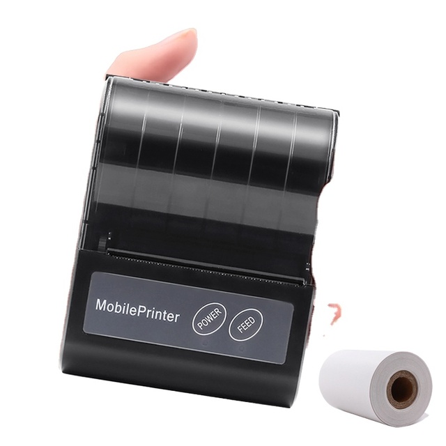 Hot Sale 200dpi Mini Portable Photo Printer USB Wireless for Kids' Studies Pocket Size with Thermal Paper in Stock