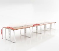 Usine populaire bureau matériel Rack accessoires de bureau taille Rack personnel bureau jambe cadre grand décalage Tai fer cadre métal acier moderne