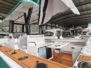 8.8m Fábrica Custom Center Console Catamarã Pesca Barco Motor de popa Deep V <span class=keywords><strong>Twin</strong></span> <span class=keywords><strong>Hull</strong></span> Alumínio Cruiser <span class=keywords><strong>Boat</strong></span> para venda - Product Image 6