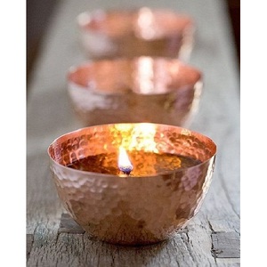 ชามไฟรูปตัวทีทำจากทองแดง - Product Image 1