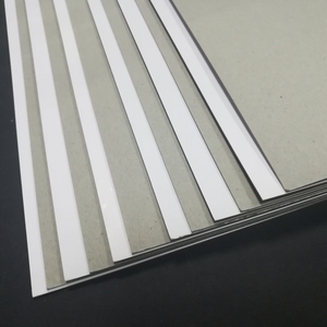 กระดาษบริสตอลเคลือบสองหน้า หนา 250 แกรม 300 แกรม 350 แกรม ด้านหลังสีเทา - Product Image 4