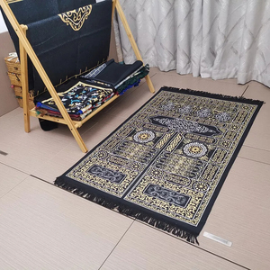 2025 personnalisé de haute qualité à la main islamique tapis de prière tapis lavable dubaï musulman pèlerinage couverture tapis pour un usage domestique - Product Image 5