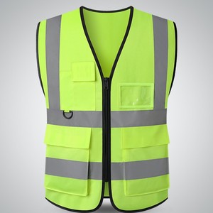 Likai Reflective Safety Vest High Visibility With Pockets For Construction Traffic Work - Product Image 1