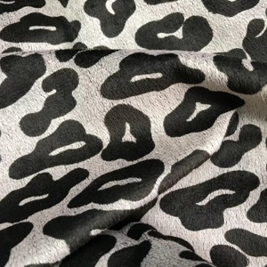 Nouveau produit en promotion : Tissu personnalisable à motif animalier 100 % polyester FDY, super doux et de haute qualité pour la décoration intérieure - Product Image 2