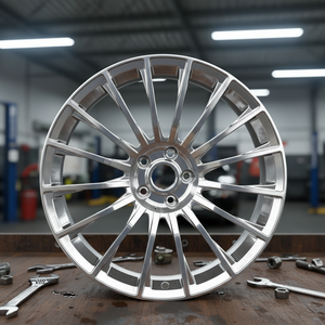 Nuove Ruote in Lega di Alluminio Forgiato HZR <span class=keywords><strong>Classe</strong></span> <span class=keywords><strong>S</strong></span> S65 20x8.5J/20x9.5J Et39 a Cinque Razze Finitura Argento per Mercedes <span class=keywords><strong>Classe</strong></span> E Garanzia 1 Anno - Product Image 1