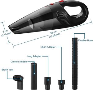 Mini <span class=keywords><strong>aspirateur</strong></span> à fil électrique portable haute puissance à main humide et sec pour les détails et le <span class=keywords><strong>nettoyage</strong></span> de l'intérieur de la <span class=keywords><strong>voiture</strong></span> - Product Image 2