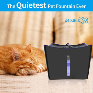 Bebedero Silencioso para Gatos de 101 oz, Fuente de Agua para Mascotas con Luz LED y Filtro - Product Image 2