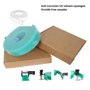 Phổ biến của nhãn hiệu 50 65A 75A 85A 90 Shore cắt Polyurethane mài lưỡi Màn hình in ấn giống cây chổi cao su cho lụa - Product Image 5